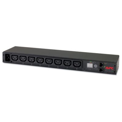 APC AP7821B Stromverteilereinheit (PDU) 8 AC-Ausgänge 0U/1U Schwarz