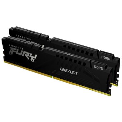 Kingston Technology FURY Beast 16GB 4800MT/s DDR5 CL38 DIMM (2er-Kit) Black