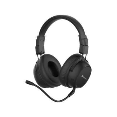 Sandberg 126-36 Kopfhörer & Headset Kabellos Kopfband Gaming USB Typ-C Bluetooth Schwarz