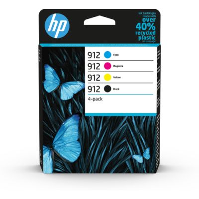 HP 912 4er-Pack Original-Druckerpatronen Schwarz/Cyan/Magenta/Gelb