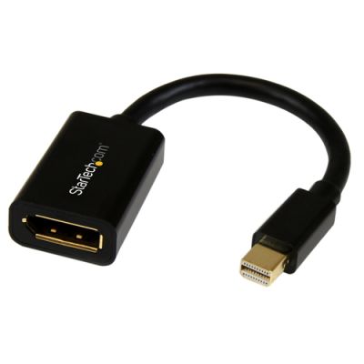 StarTech.com Mini DisplayPort auf DisplayPort Adapter - 4K x 2K UHD Video - Mini DP auf DP Konverter - Mini DisplayPort auf DisplayPort 1.2 Adapter - mDP PC/Computer auf DP Monitor