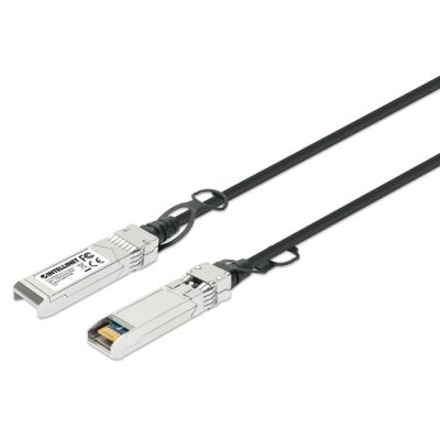 Intellinet 508384 Glasfaserkabel 0,5 m SFP+ Schwarz