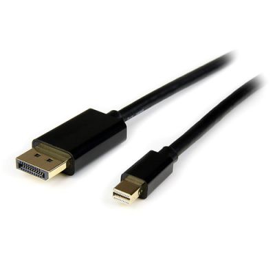 StarTech.com 4m Mini DisplayPort auf DisplayPort 1.2 Kabel - 4K x 2K UHD Mini DisplayPort auf DisplayPort Adapter Kabel - Mini DP auf DP Monitorkabel - mDP auf DP Konverterkabel