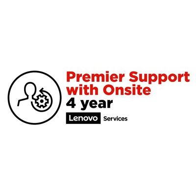 Lenovo 4 Jahr Premier Support mit Vor-Ort-Service