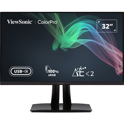 Viewsonic VP56 Computerbildschirm 81,3 cm (32") 3840 x 2160 Pixel 4K Ultra HD LED Schwarz