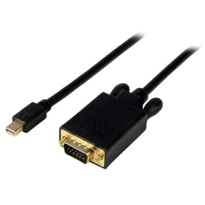 StarTech.com 3m Mini DisplayPort auf VGA Kabel - mDP auf VGA Adapter - St/St - Schwarz