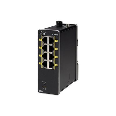 Cisco IE-1000-6T2T-LM Netzwerk-Switch Managed Fast Ethernet (10/100) Schwarz