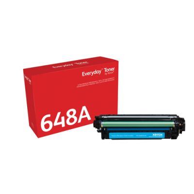 Everyday ™ Cyan Toner von Xerox, kompatibel mit HP 648A (CE261A), Standardkapazität