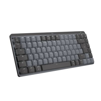 Logitech MX Mini Mechanical for Mac Tastatur Bluetooth QWERTY US International Graphit, Grau