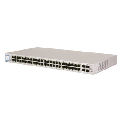 Ubiquiti UniFi US-48-500W Netzwerk-Switch Managed Gigabit Ethernet (10/100/1000) Power over Ethernet (PoE) 1U Silber