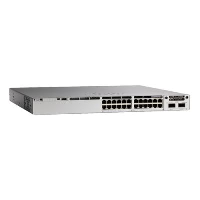 Cisco Catalyst C9300-24UX-E Netzwerk-Switch Managed L2/L3 10G Ethernet (100/1000/10000) Power over Ethernet (PoE) 1U Grau