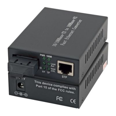 EFB Elektronik EL028V2 Netzwerk Medienkonverter 1000 Mbit/s Schwarz