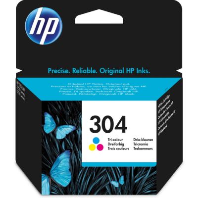 HP 304 Cyan/Magenta/Gelb Original Tintenpatrone