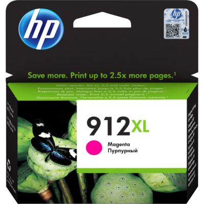 HP 912XL Magenta Original Druckerpatrone mit hoher Reichweite
