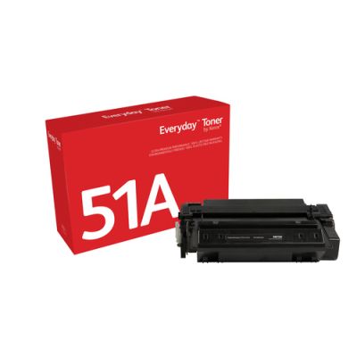 Everyday ™ Schwarz Toner von Xerox, kompatibel mit HP 51A (Q7551A), Standardkapazität