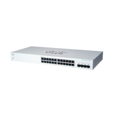 Cisco CBS220-24T-4G Managed L2 Gigabit Ethernet (10/100/1000) 1U Weiß