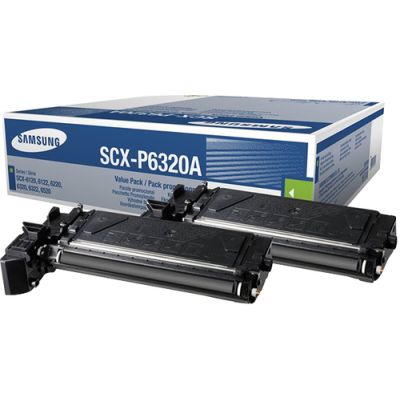 Samsung SCX-P6320A 2er-Pack Tonerkartuschen Schwarz