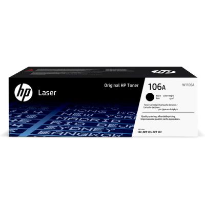 HP 106A Schwarz Original Laser Tonerkartusche