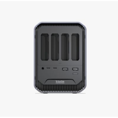 SanDisk Pro Dock 4 Kabelgebunden Thunderbolt 3 Graphit