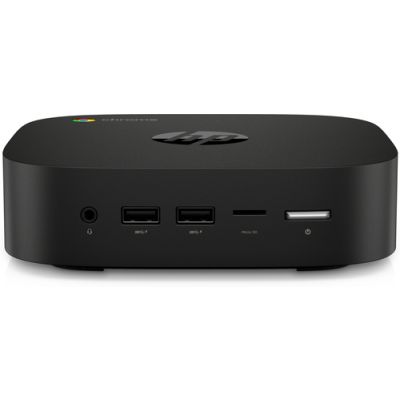HP Chromebox G3 Intel® Core™ i5 i5-10310U 8 GB DDR4-SDRAM 64 GB eMMC ChromeOS Mini PC Mini-PC Schwarz