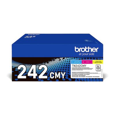 Brother TN-242CMY Tonerkartusche 1 Stück(e) Original Cyan, Magenta, Gelb