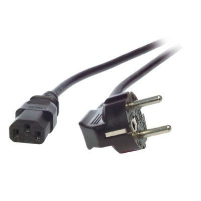 EFB Elektronik EK504.2V2 Stromkabel Schwarz 2 m CEE7/7 IEC C13