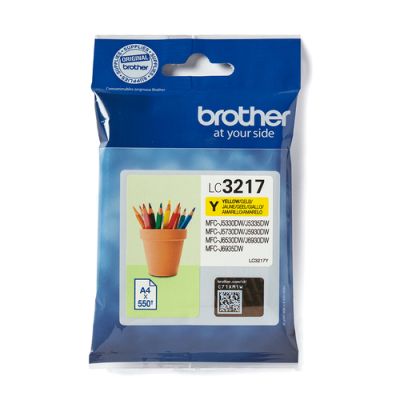 Brother LC3217Y Druckerpatrone 1 Stück(e) Original Gelb