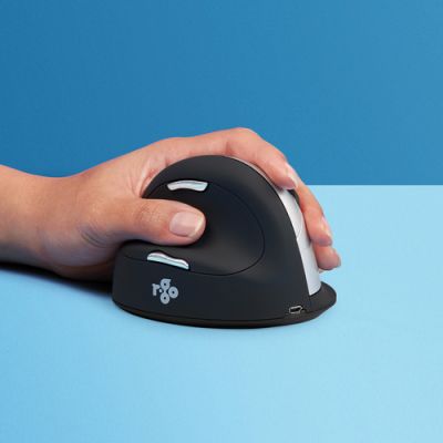 R-Go Tools HE Mouse R-Go HE Maus, large, links, drahtlos
