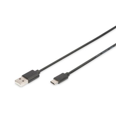 Digitus USB Type-C Verbindungskabel, Typ C auf A