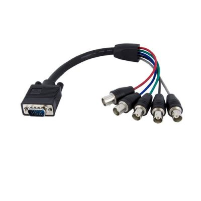 StarTech.com 30cm VGA HD 15 auf 5x BNC RGBHV Monitorkabel - St/Bu