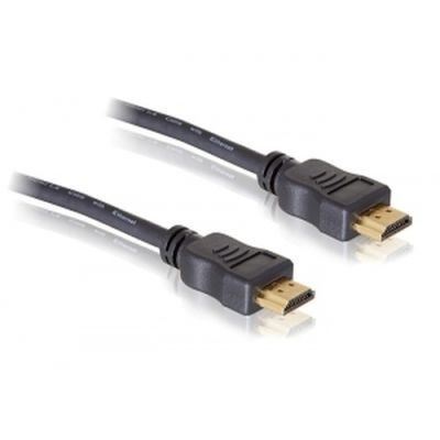 DeLOCK HDMI 1.4 - 5.0m HDMI-Kabel 5 m HDMI Typ A (Standard) Schwarz