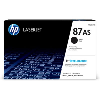 HP 87AS Schwarz Original LaserJet Tonerkartusche