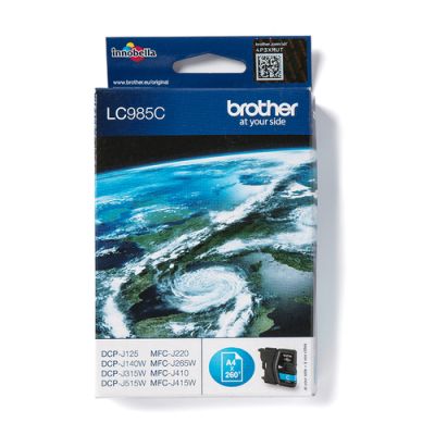 Brother LC985C Druckerpatrone 1 Stück(e) Original Cyan