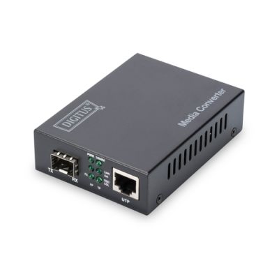 Digitus Gigabit Medienkonverter, RJ45 / SFP