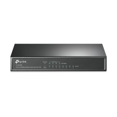 TP-Link TL-SF1008P Netzwerk-Switch Unmanaged Fast Ethernet (10/100) Power over Ethernet (PoE) Olive