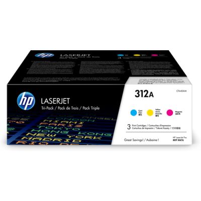 HP 312A Cyan LaserJet Tonerkartusche (3er-Pack)