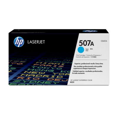 HP 507A Cyan Original LaserJet Tonerkartusche