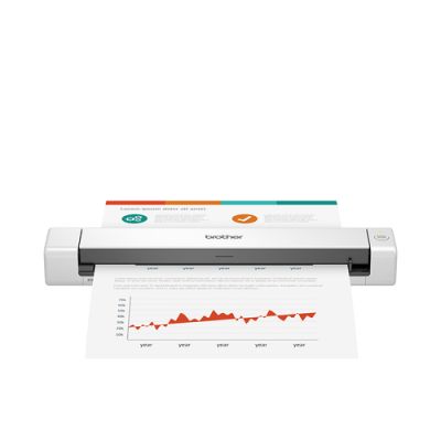 Brother DS-640 Scanner Handheld-Scanner 1200 x 1200 DPI A4 Schwarz, Weiß