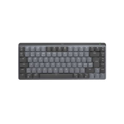 Logitech MX Mini Mechanical Tastatur RF Wireless + Bluetooth QWERTY Dänisch, Finnisch, Norwegisch, Schwedisch Graphit, Grau