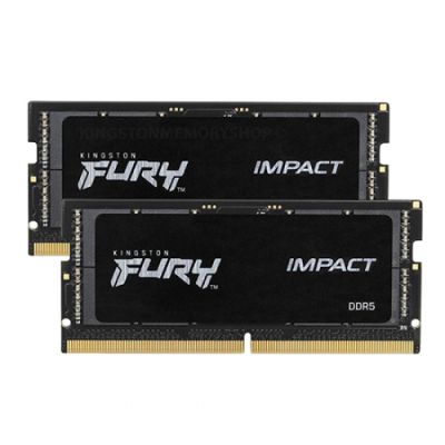Kingston Technology FURY 64GB 4800MT/s DDR5 CL38 SODIMM (2er-Kit) Impact