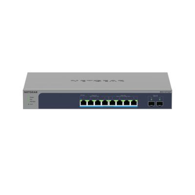 NETGEAR 8-Port Multi-Gigabit/10G Ethernet Ultra60 PoE++ Smart Switch with 2 SFP+ Ports (MS510TXUP) Managed L2+ 10G Ethernet (100/1000/10000) Power over Ethernet (PoE) Grau