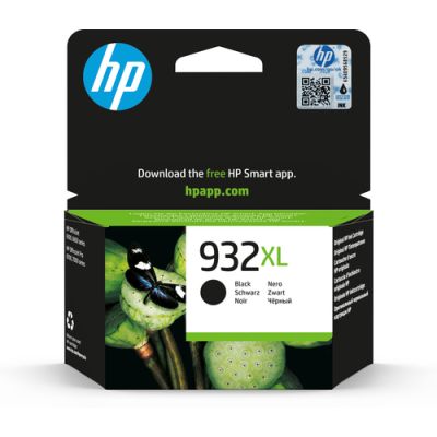 HP 932XL Schwarz Original Tintenpatrone mit hoher Reichweite