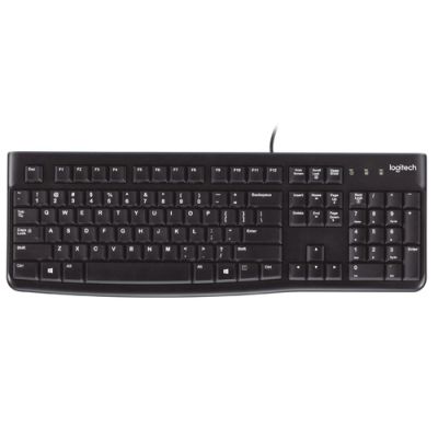 Logitech Keyboard K120 for Business Tastatur USB QWERTY Spanisch Schwarz