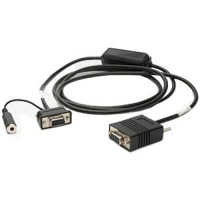Zebra 25-13228-03R Serien-Kabel Schwarz 1,8 m DB9