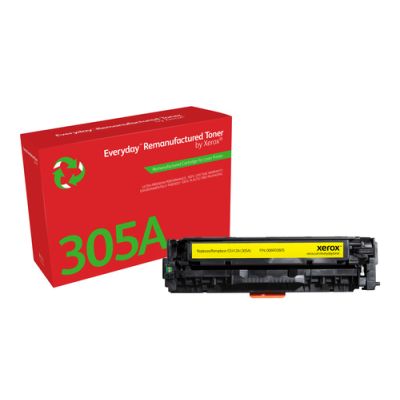 Everyday ™ Gelb Toner von Xerox, kompatibel mit HP 305A (CE412A), Standardkapazität