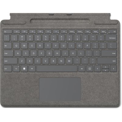 Microsoft Signature Platin Microsoft Cover port QWERTZ Deutsch