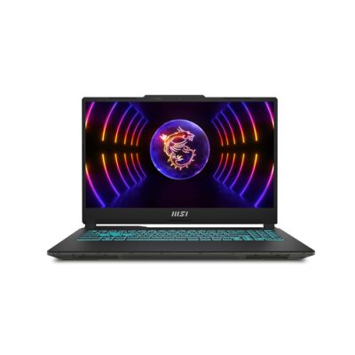 MSI Cyborg 15 A12VF-040 - Intel Core i5 12450H / 2 GHz - Win 11 - GeForce RTX 4060 - 16 GB RAM - 512 GB SSD NVMe - 39.6 cm (15.6") 1920 x 1080 (Full HD) @ 144 Hz - Wi-Fi 6 - durchsichtig schwarz