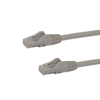 StarTech.com 7,5m CAT6-Kabel - graues CAT6-Patchkabel - Snagless RJ45-Steckverbinder - ETL