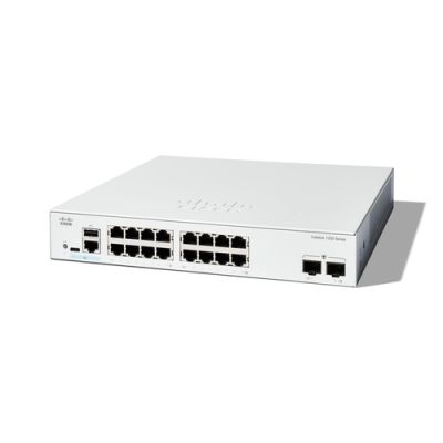 Cisco C1200-16T-2G Netzwerk-Switch Managed L2/L3 Gigabit Ethernet (10/100/1000) Weiß