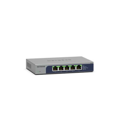 NETGEAR MS105-100EUS Netzwerk-Switch Unmanaged 2.5G Ethernet (100/1000/2500) Power over Ethernet (PoE) 1U